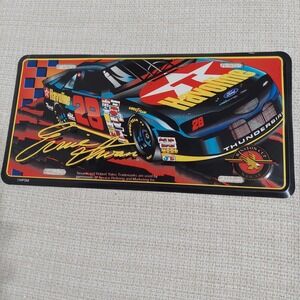 ERNIE IRVAN 1997 #28 Texaco‎ Havoline Thunderbird License Plate